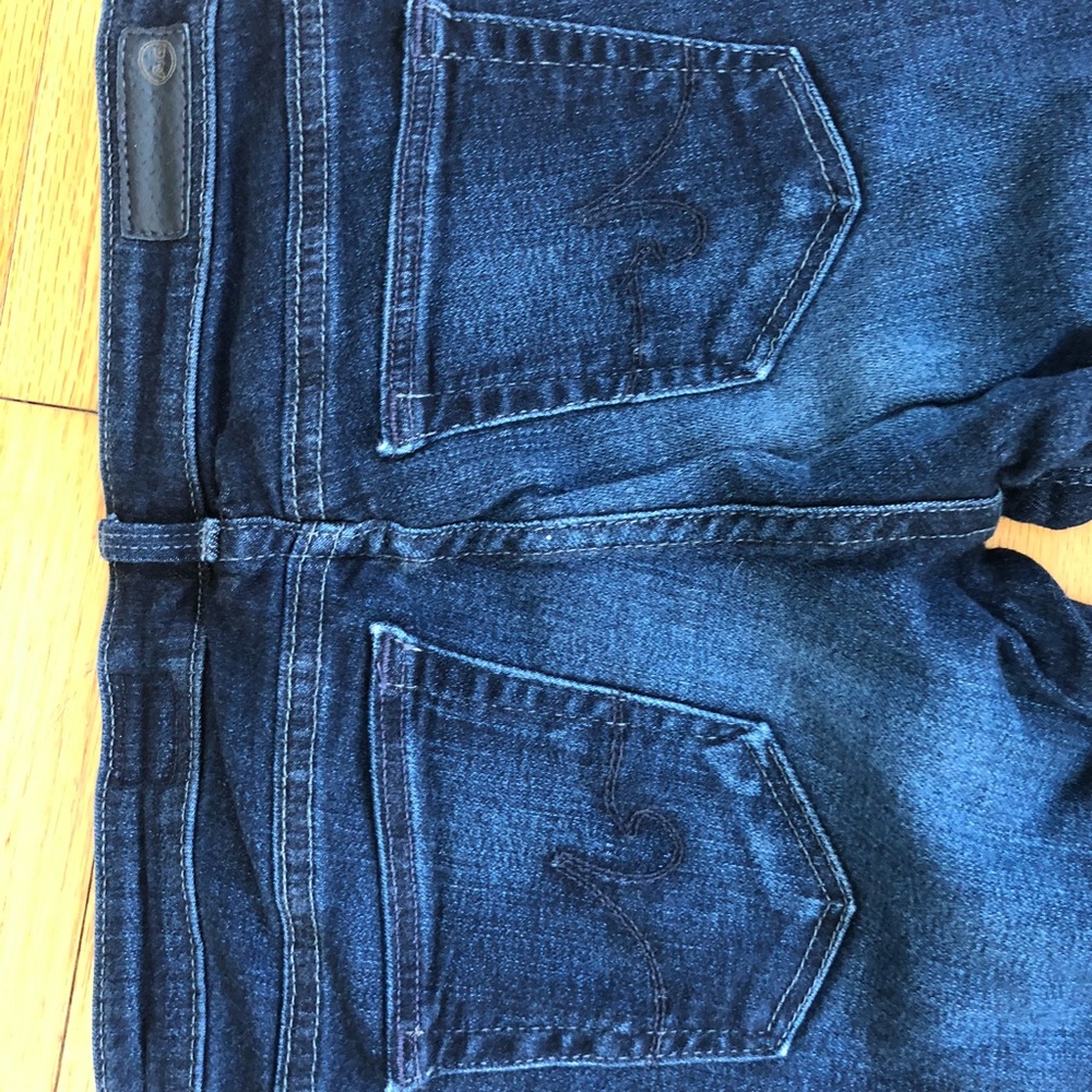 AG jeans skinny legging jean 25 dark blue denim